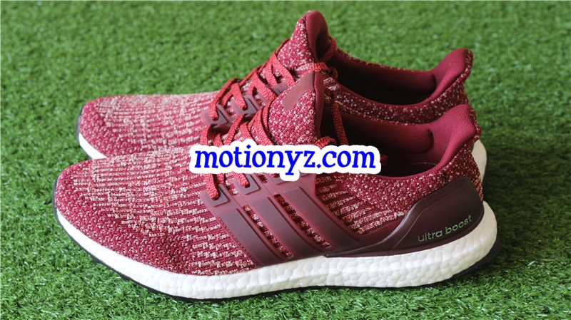 Real Boost Adidas Ultra Boost 3.0 Burgundy Red